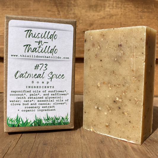 #73 Oatmeal Spice Bar Soap